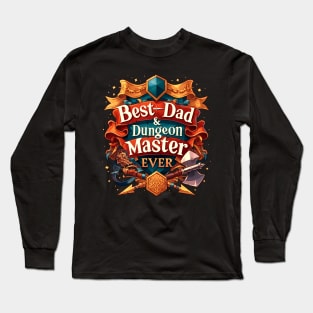 BEST DAD & DUNGEON MASTER Long Sleeve T-Shirt